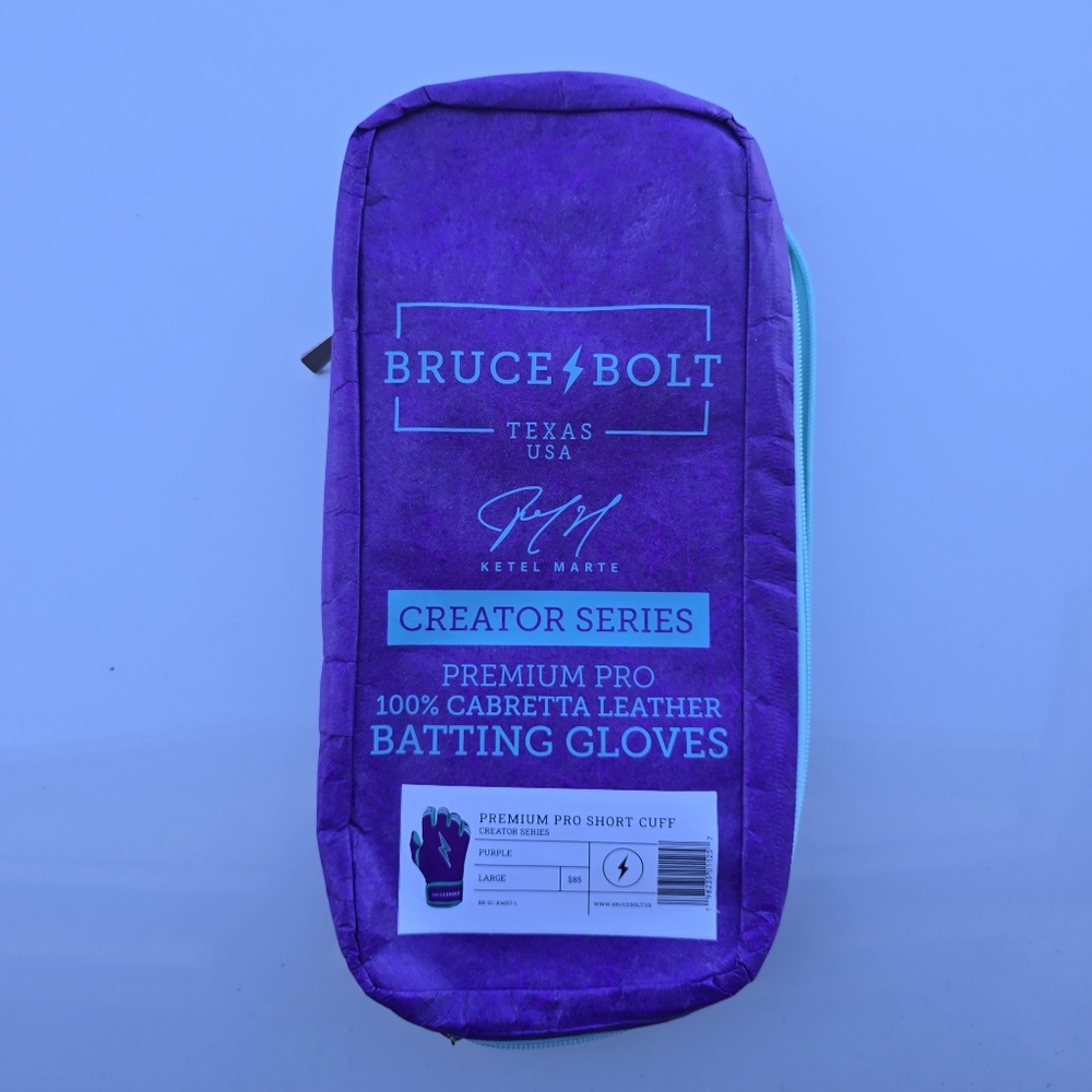 COPY - Bruce Bolt Creator Series Short Cuff Batting Gloves